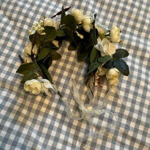 Faux Floral Headband